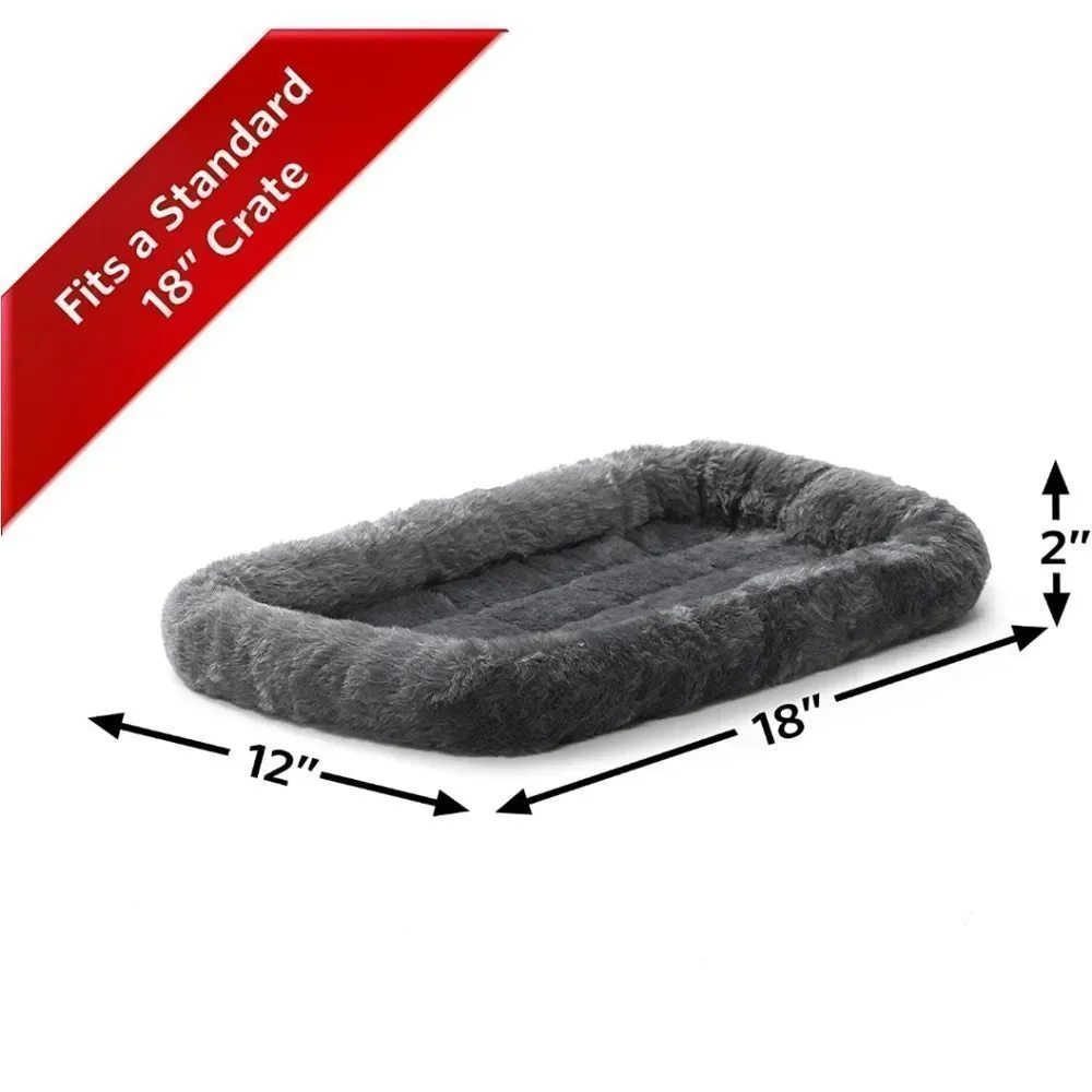 X Small Dog Bed Gray